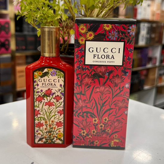 Gucci Flora Gorgeous Poppy EDP 100 ml Kadin A Kalite Birebir Orijinal Parfum