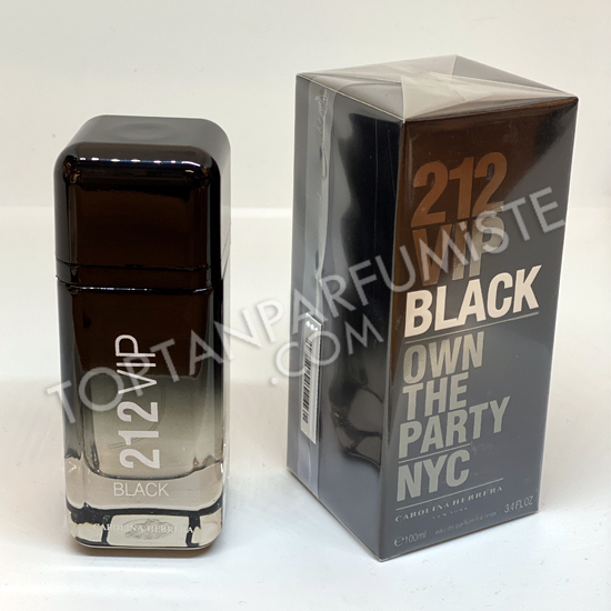 Carolina Herrera 212 Vip Man Black Edt 100 ml Erkek A Kalite Birebir Orijinal Parfum