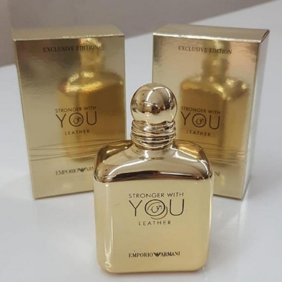 Giorgio Armani Stronger With You Leather 100 ml Erkek A Kalite Birebir Orijinal Parfum