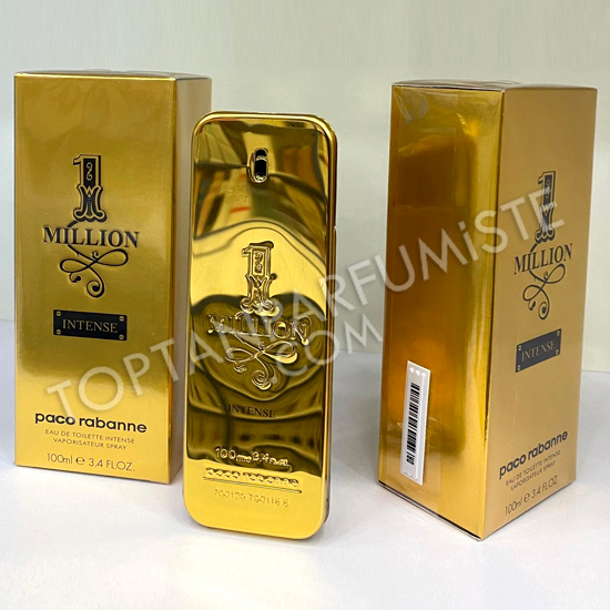Paco Rabanne One Million Intense Edt 100 ml Erkek A Kalite Birebir Orijinal Parfum